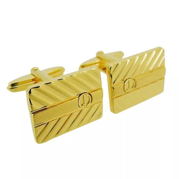 DUNHILL Cuffs Authentic USED - Picture 3 of 7